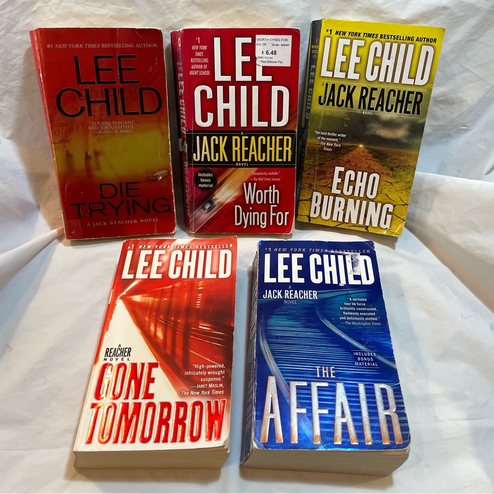 Book Set (5) by Lee Child - Jack Reacher Series